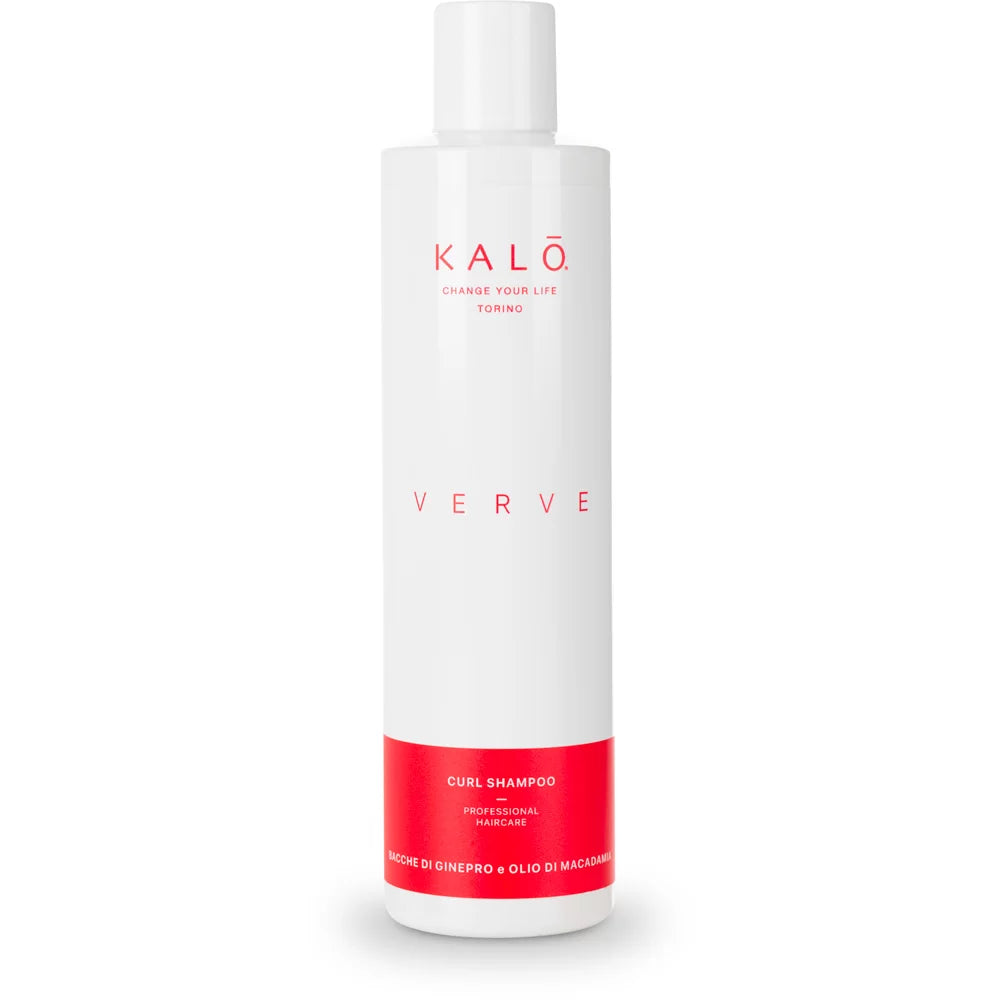 KALŌ Professional Verve garbanotiems plaukams skirtas šampūnas