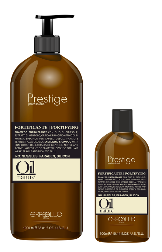 Prestige Professional Fortifying  energizuojantį šampūną nuo plaukų slinkimo: