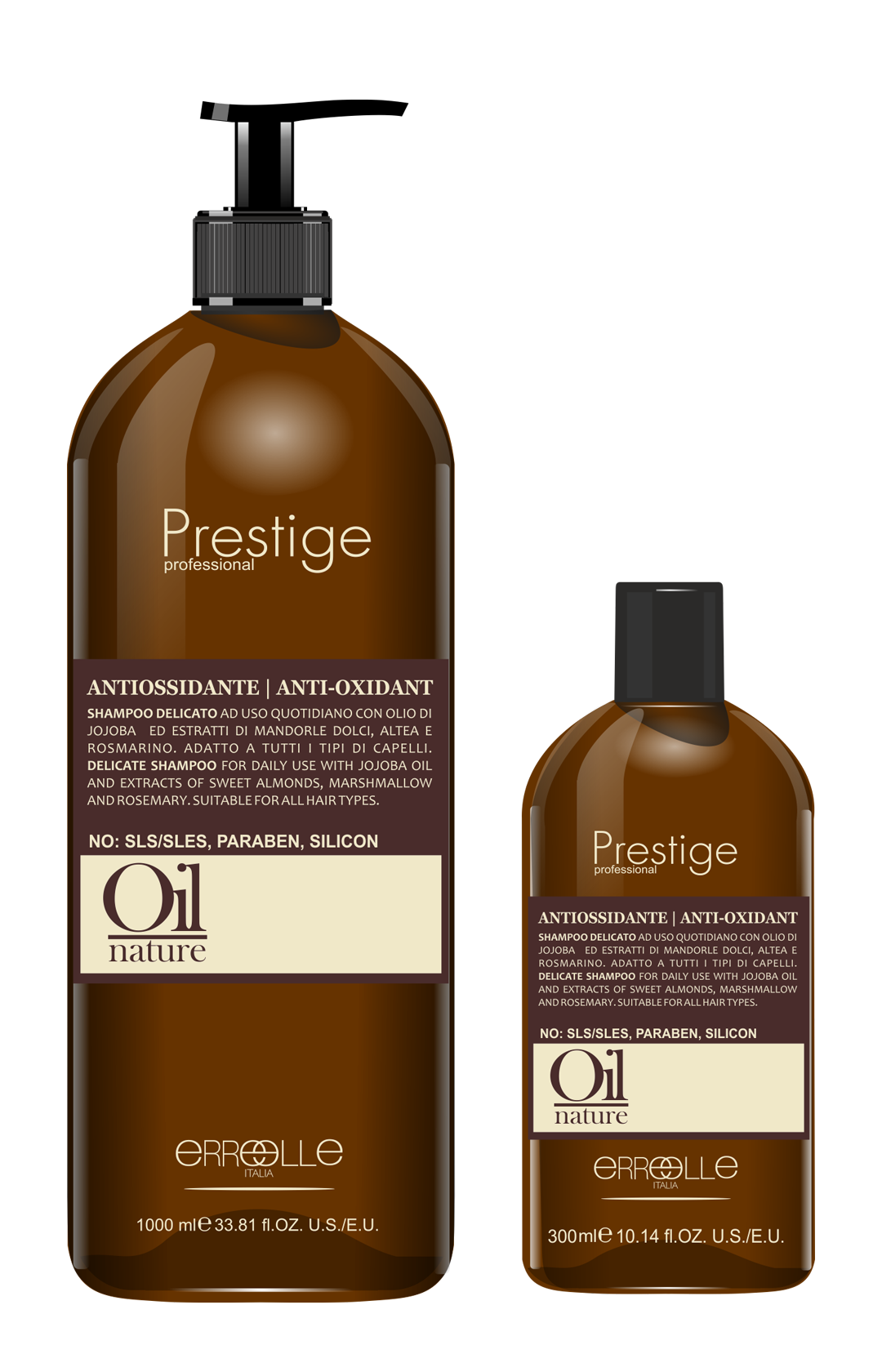 Prestige Professional Delicate švelnus kasdieninis šampūnas