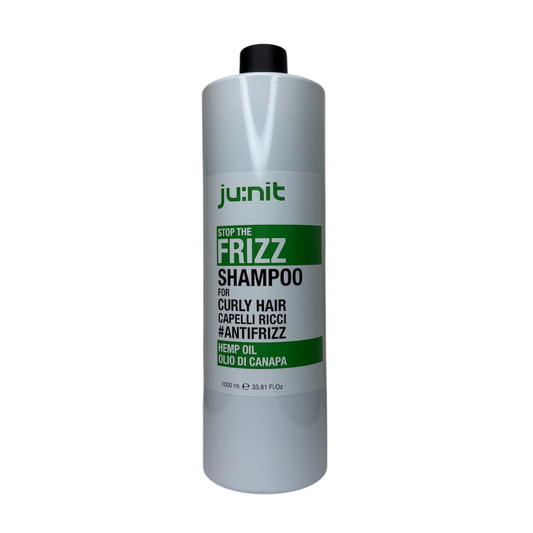 JU:NIT Antifrizz glotninantis šampūnas garbanotiems ir nepaklusniems plaukams
