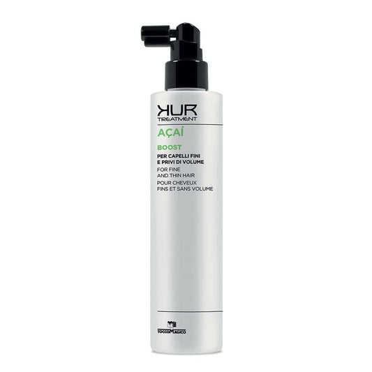 Tocco Magico KUR Treatment Açaí Boost Volumizing nenuplaunamas purškiklis ploniems plaukams